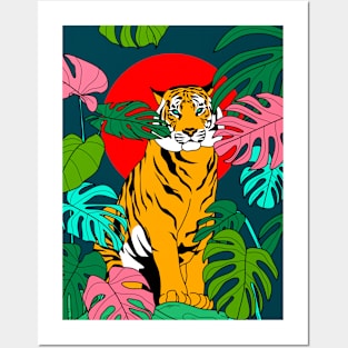 Tiger stare Posters and Art